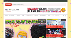Desktop Screenshot of feel-my-geek.com